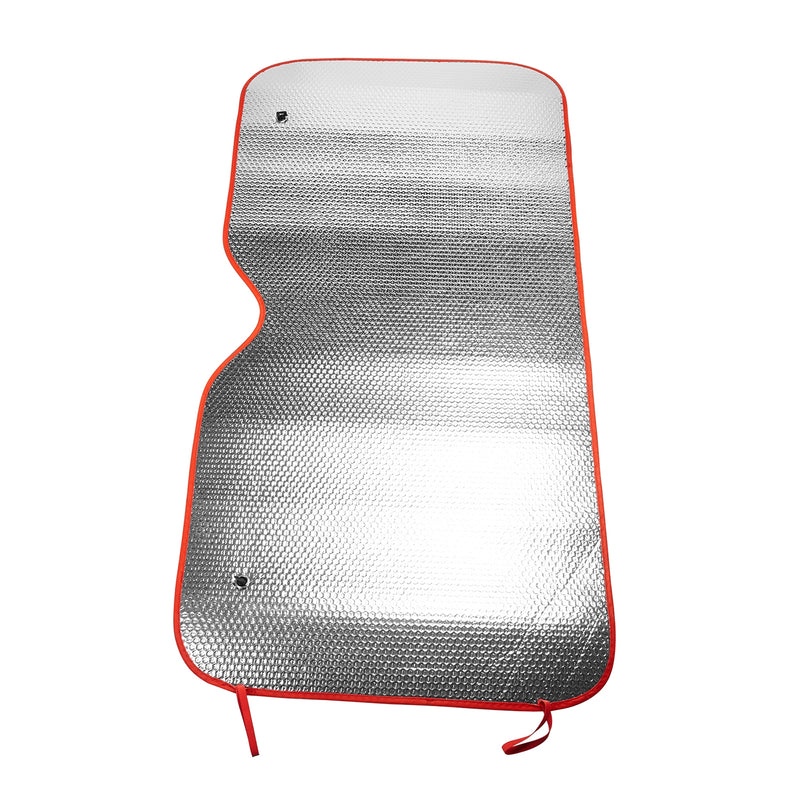 Sklopivo aluminijsko sjenilo za auto, 130x65cm