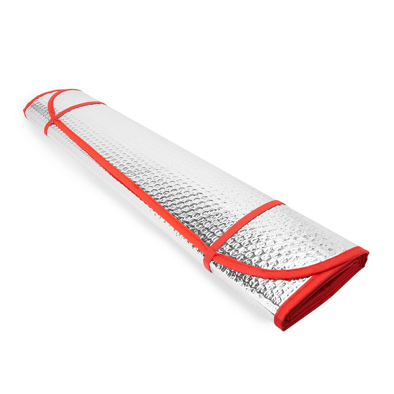 Sklopivo aluminijsko sjenilo za auto, 130x65cm