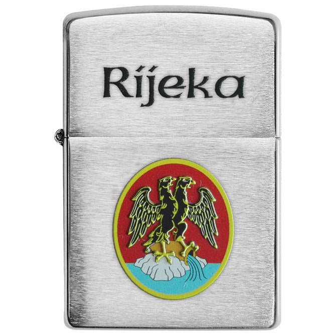 Promotivni luksuzni mat mezalni benzinski upaljač Zippo Original