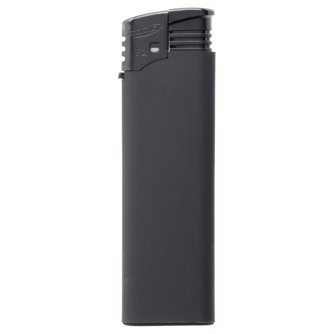 Promotivni punjivi elektronski upaljač s gumiranim tijelom