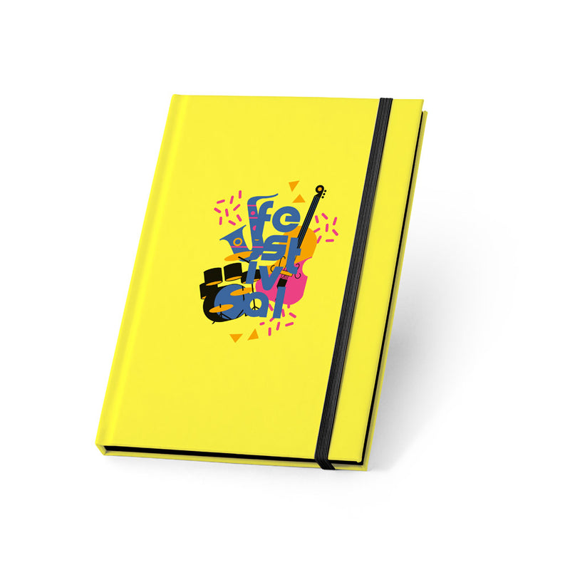 A5 notes sa tvrdim koricama od flourescentong PU materijala