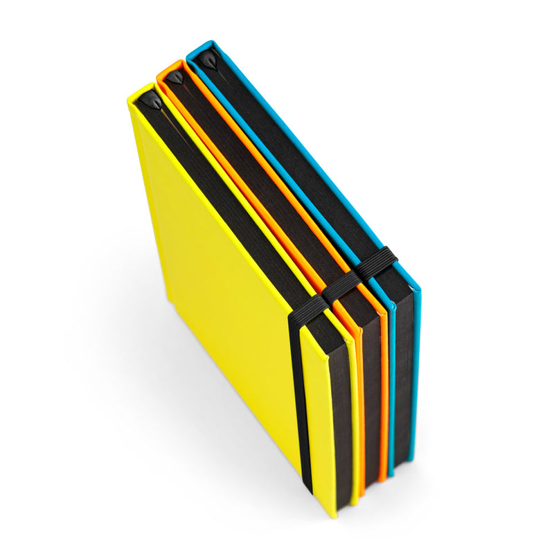 A5 notes sa tvrdim koricama od flourescentong PU materijala