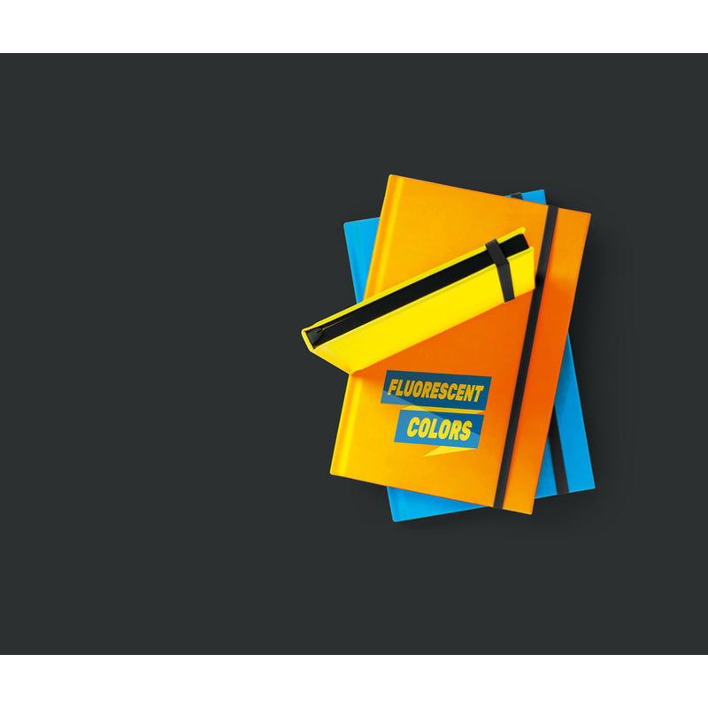 A5 notes sa tvrdim koricama od flourescentong PU materijala