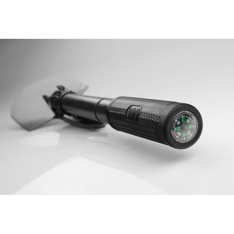 Metalna sklopiva lopata sa kompasom i gumenom ručkom