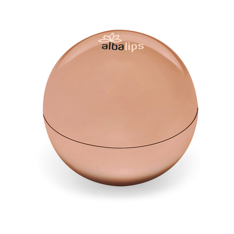 Balzam za usne u obliku kuglice od metalik sjajne plastike