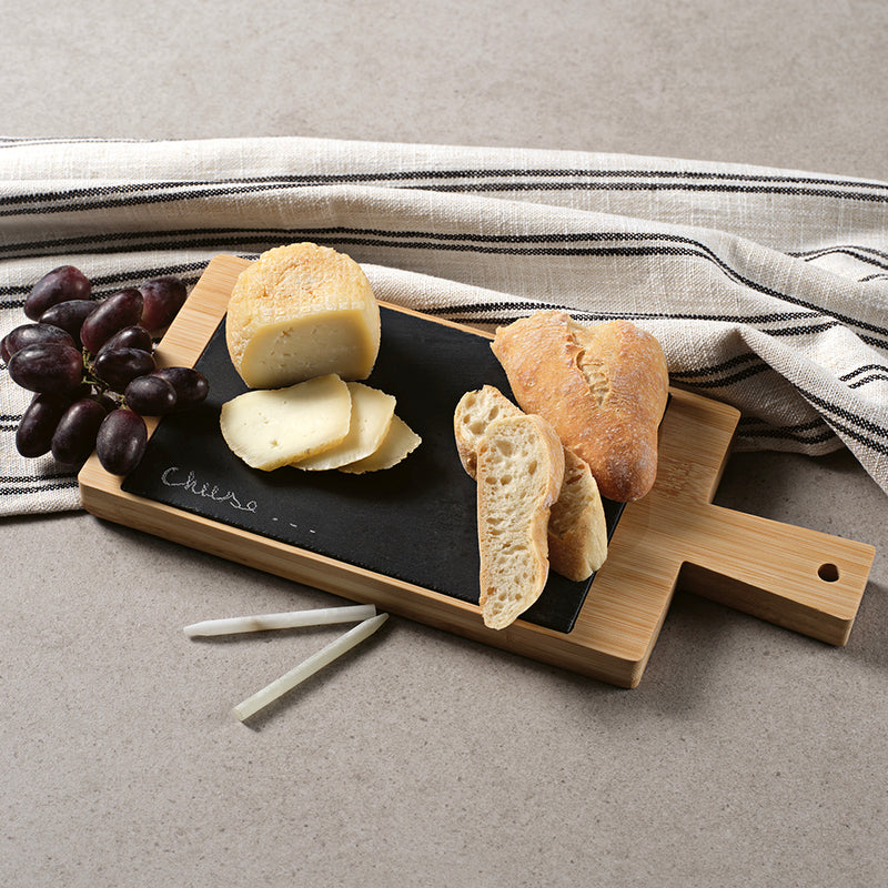 Promidžbena daska za posluživanje od bambusa, smeđe boje | Reklamni pokloni