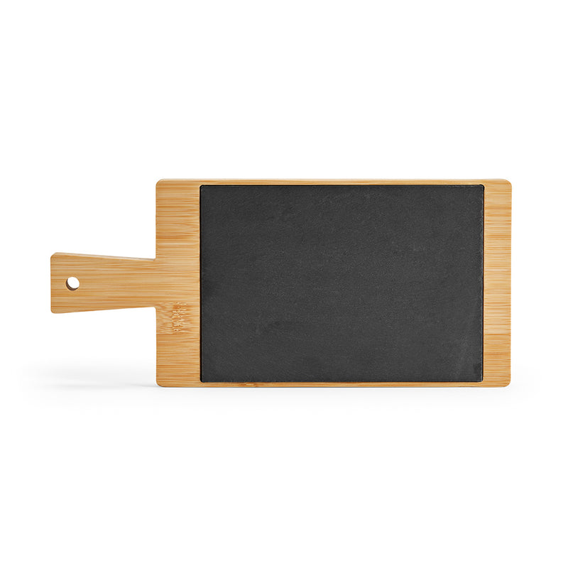Promo daska za posluživanje od bambusa, smeđe boje | Poslovni pokloni