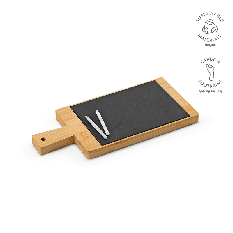 Reklamna daska za posluživanje od bambusa, smeđe boje | Promidžbeni pokloni
