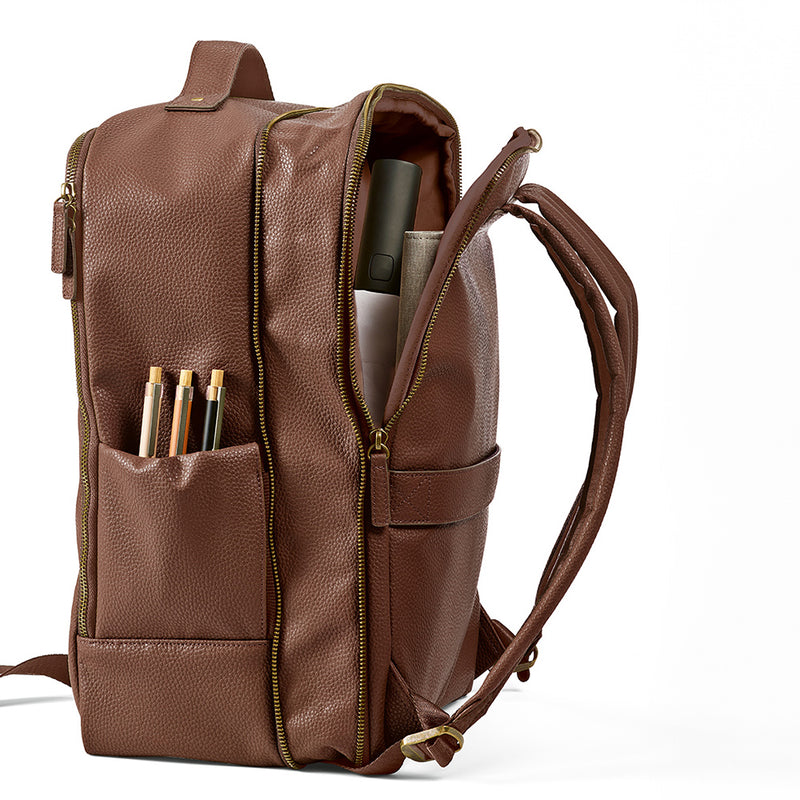 Ruksak izrađen od reciklirane teksturirane kože