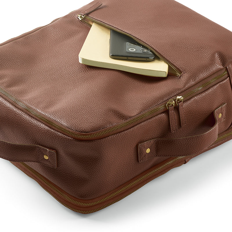 Ruksak izrađen od reciklirane teksturirane kože