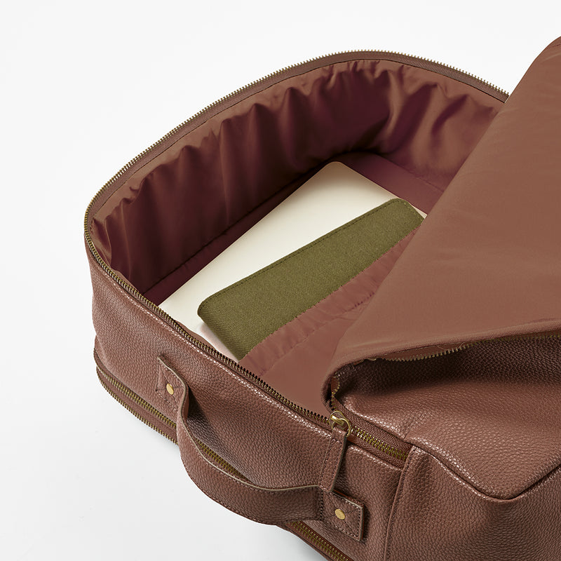 Ruksak izrađen od reciklirane teksturirane kože