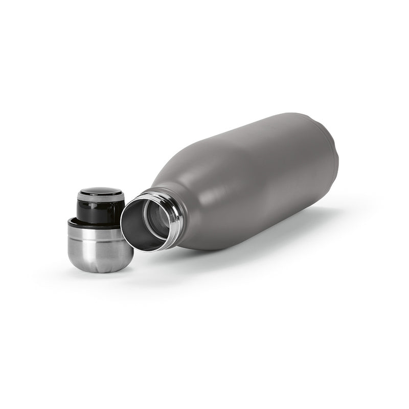 Promidžbena boca za vodu od recikliranog nehrđajućeg čelika, 810ml sive boje | Poslovni pokloni