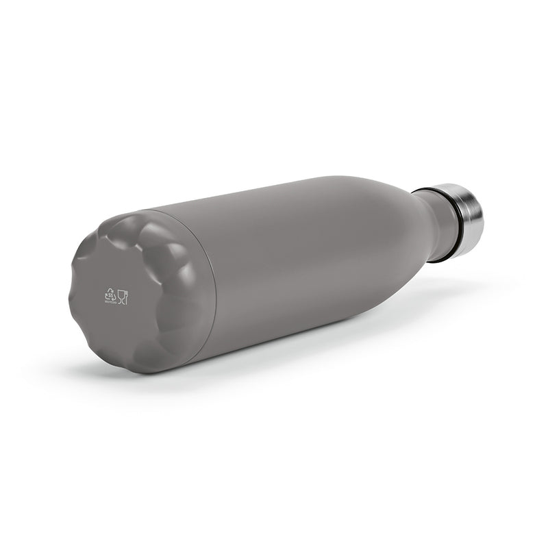 Promo boca za vodu od recikliranog nehrđajućeg čelika, 810ml sive boje | Poslovni pokloni