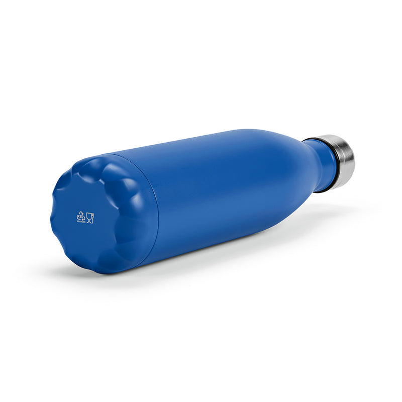 Promotivna boca za vodu od recikliranog nehrđajućeg čelika, 810ml royal plave boje | Poslovni pokloni | Promo pokloni