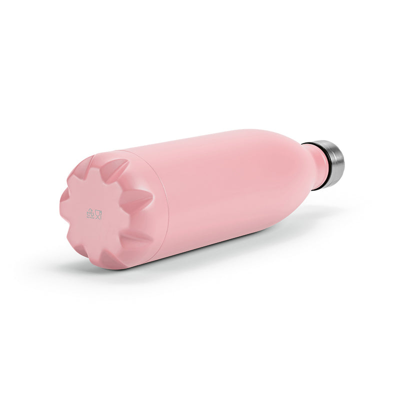 Promotivna boca za vodu od recikliranog nehrđajućeg čelika, 1100ml ružičaste boje | Poslovni pokloni | Promo pokloni