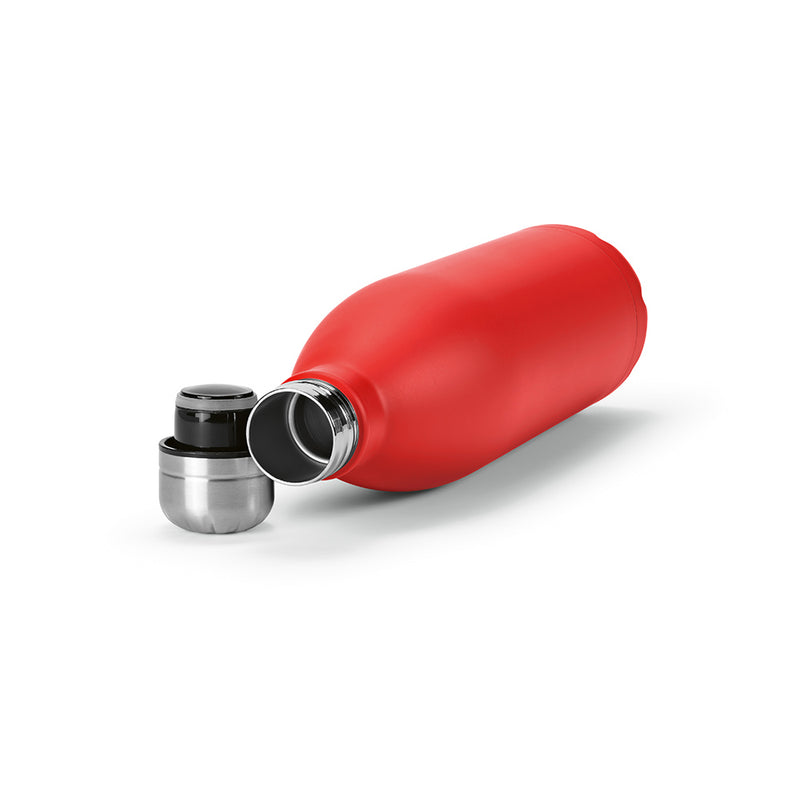 Promidžbena boca za vodu od recikliranog nehrđajućeg čelika, 1100ml crvene boje | Poslovni pokloni