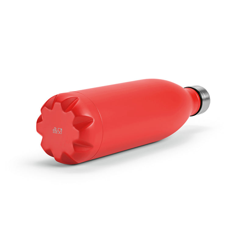 Promotivna boca za vodu od recikliranog nehrđajućeg čelika, 1100ml crvene boje | Poslovni pokloni | Promo pokloni