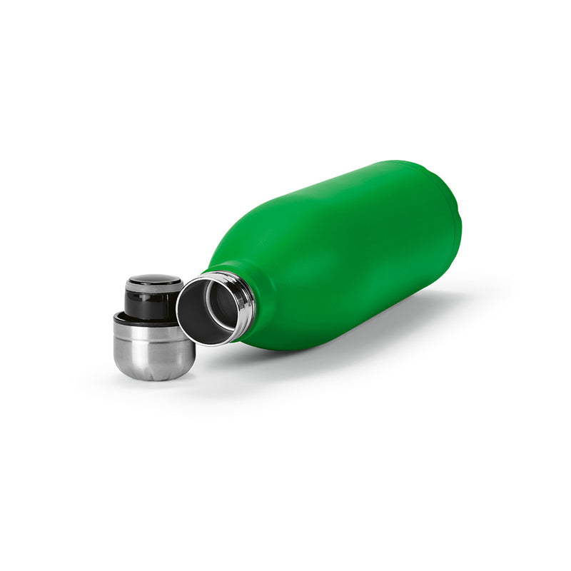 Promidžbena boca za vodu od recikliranog nehrđajućeg čelika, 1100ml zelene boje | Poslovni pokloni