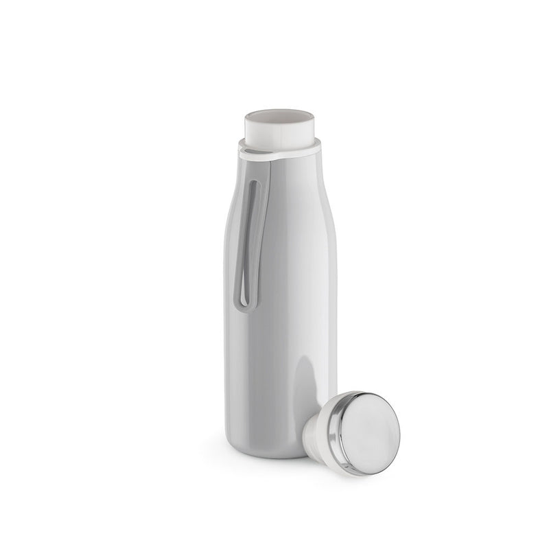 Boca za piće od recikliranog nehrđajućeg čelika toplih pastelnih boja, 400ml