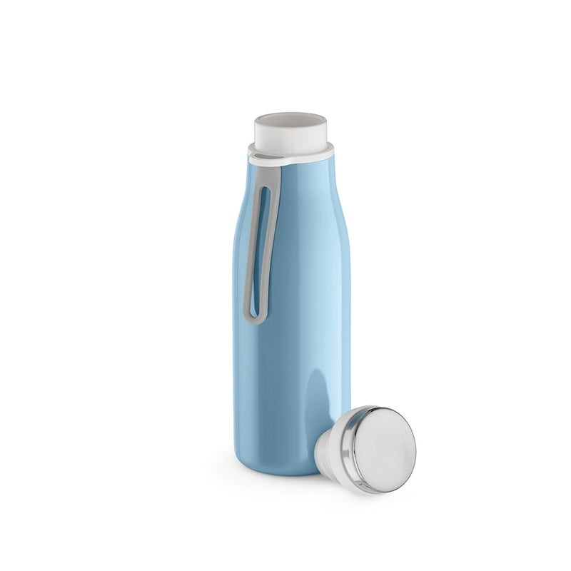 Boca za piće od recikliranog nehrđajućeg čelika toplih pastelnih boja, 400ml