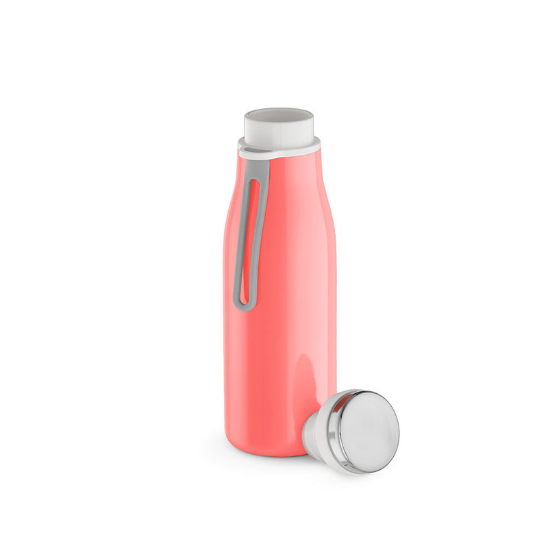 Boca za piće od recikliranog nehrđajućeg čelika toplih pastelnih boja, 400ml