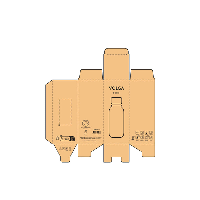 Elegantna eko boca od nehrđajućeg čelika mat površine, 530ml