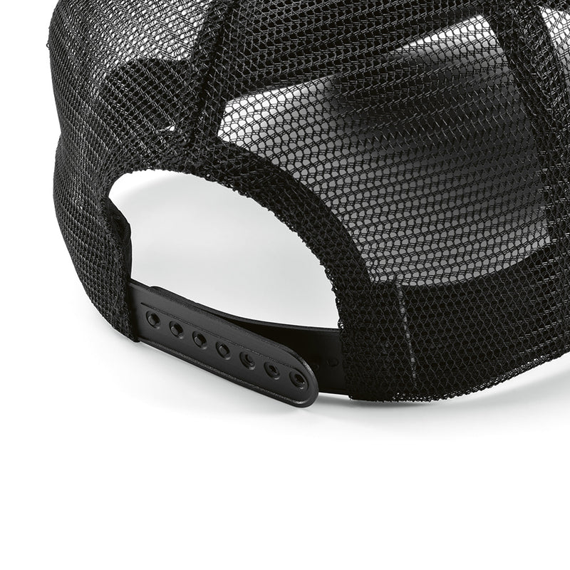 Reklamna pamučna kapa šilterica s 5 panela, 220 g/m² crne boje | Promidžbeni pokloni