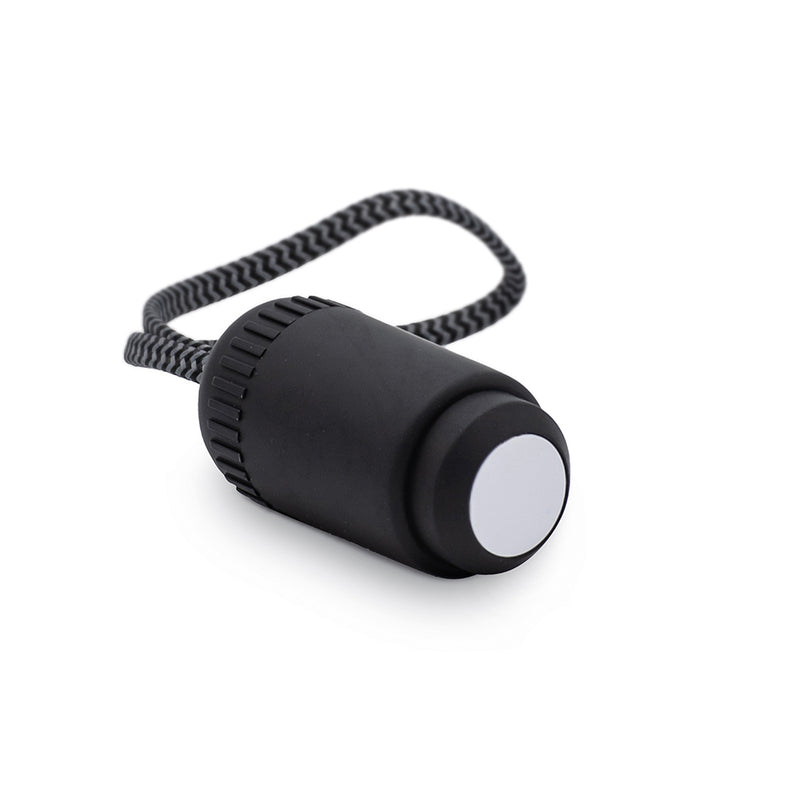 Reklamni 5-u-1 organizator kabela od recikliranog poliestera, crna boja | Poslovni pokloni