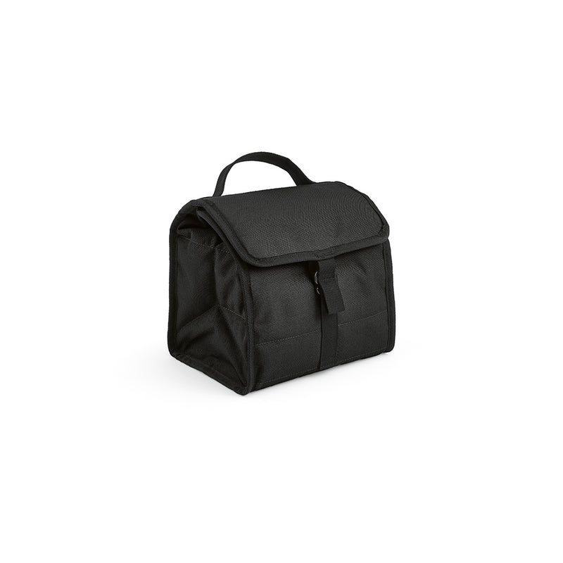 Promotivna rashladna torba od recikliranog poliestera, crna boja | Reklamni pokloni