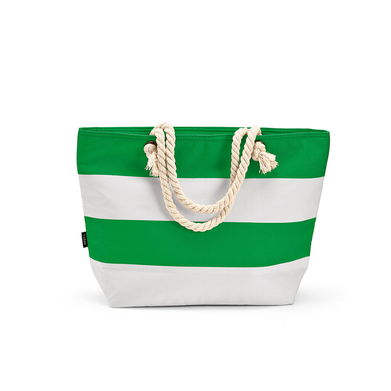 Promidžbena termo torba za plažu od 600D RPET-a, zelene boje | Poslovni pokloni