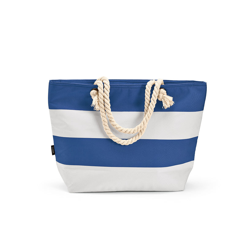 Promidžbena termo torba za plažu od 600D RPET-a, plave boje | Poslovni pokloni