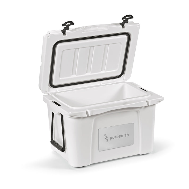 Promotivni hladnjak kapaciteta 35L od reciklirane plastike, bijela boja | Reklamni pokloni