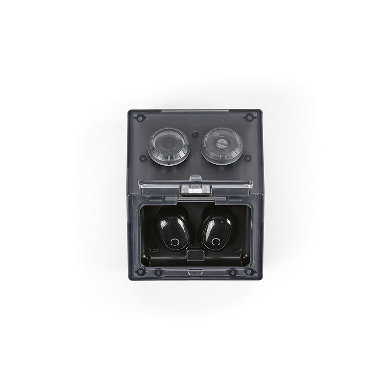 3-u-1 slušalice, zvučnik i powerbank od reciklirane plastike