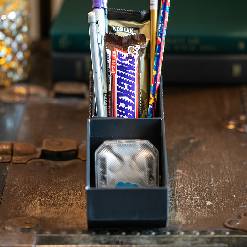 3-u-1 slušalice, zvučnik i powerbank od reciklirane plastike