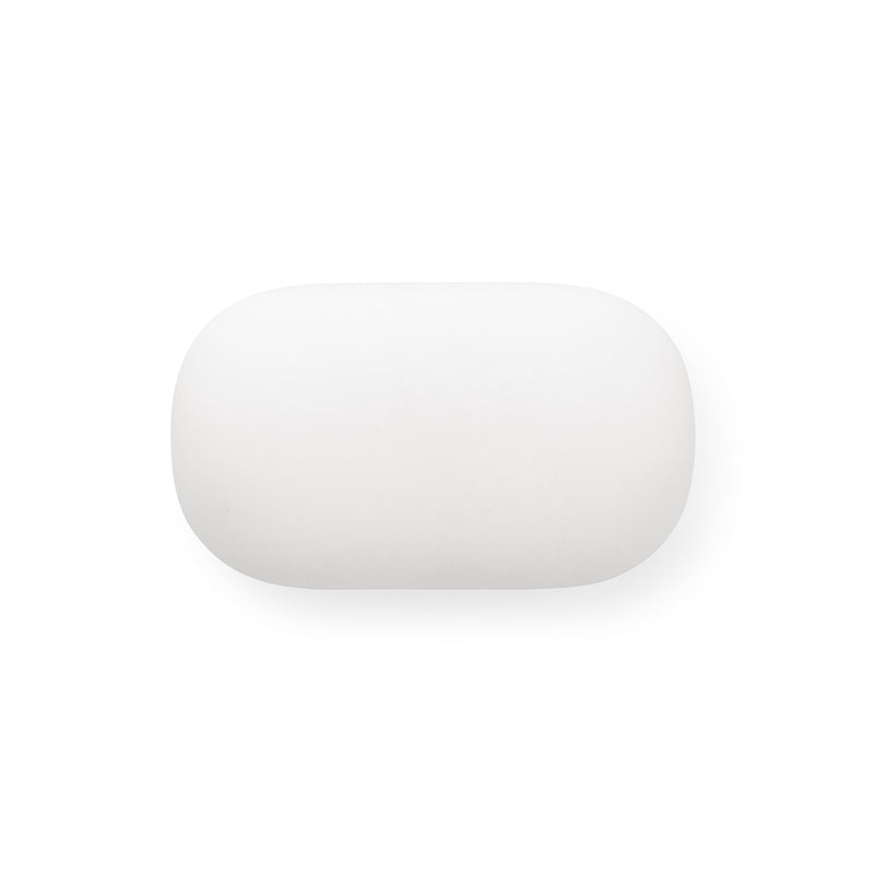 Slušalice od reciklirane plastike u vodoravnoj kutiji