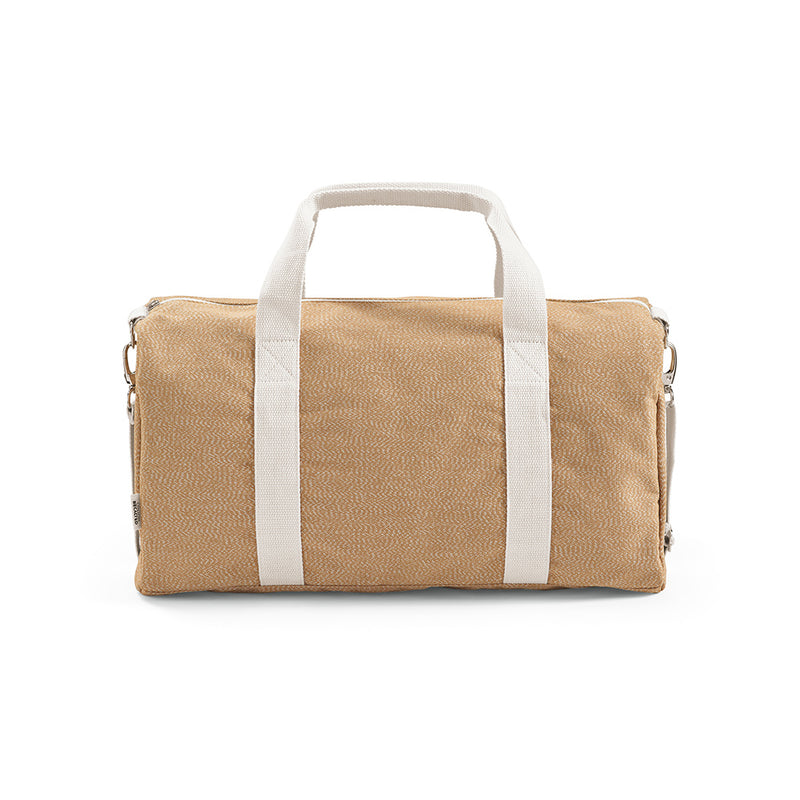 Promotivna sportska torba od recikliranog poliestera, bež boja | Reklamni pokloni