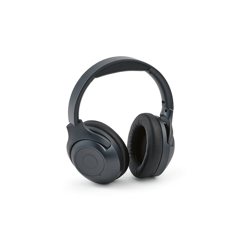 Reklamne bežične slušalice s aktivnim poništavanjem buke, crna boja | Promidžbeni pokloni