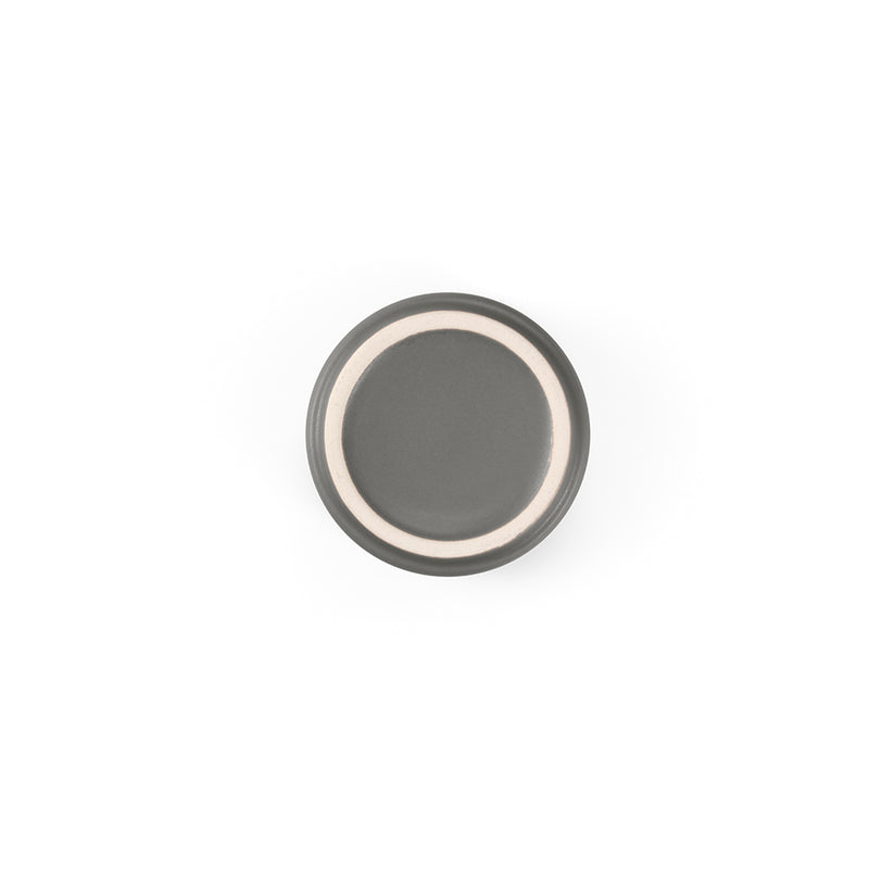 Reklamna mala keramička šalica, kapaciteta 75ml sive boje | Poslovni pokloni