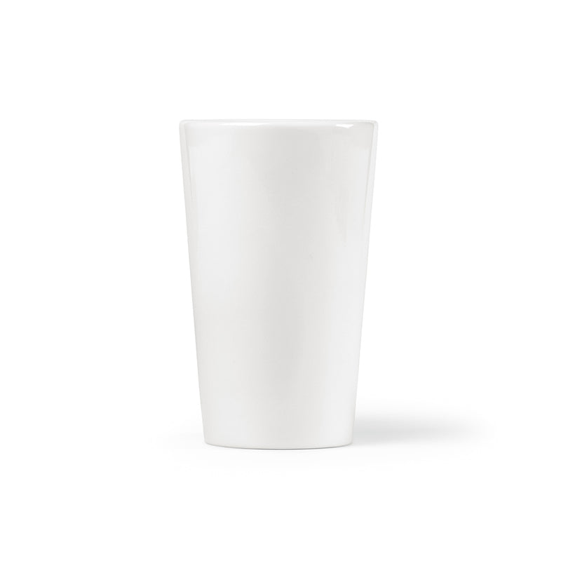 Promotivna keramička šalica od 310 ml, bijela boja | Reklamni pokloni