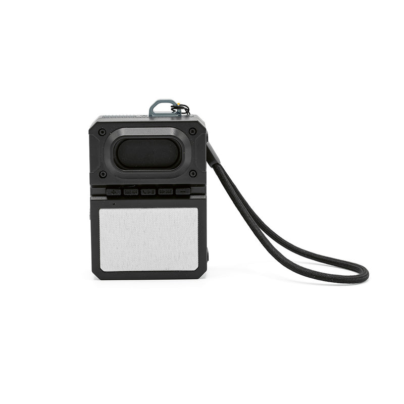 Reklamni zvučnik od 3W s ugrađenim subwooferom i baterijom od 800 mAh, crna boja | Promidžbeni pokloni