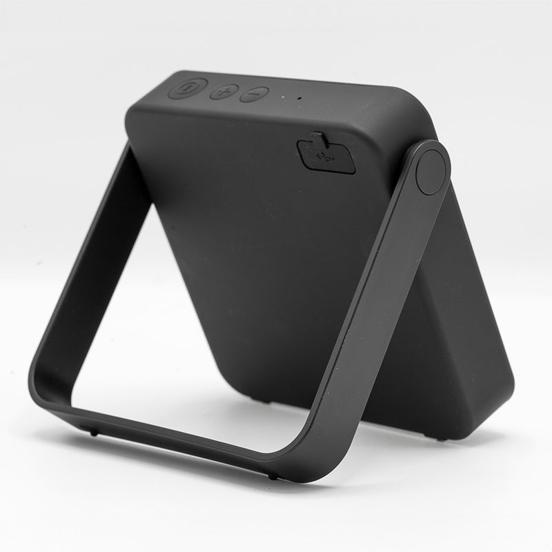 Promo prijenosni zvučnik, crne boje | Reklamni poklon