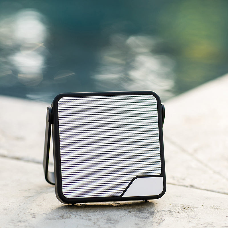 Promodžbeni prijenosni zvučnik, crne boje | Promotivni poklon