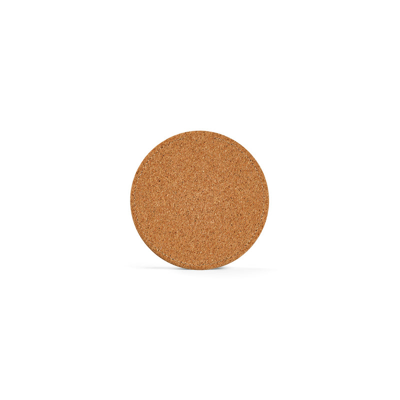 Reklamni bežični punjač od pluta, smeđa boja | Promidžbeni pokloni