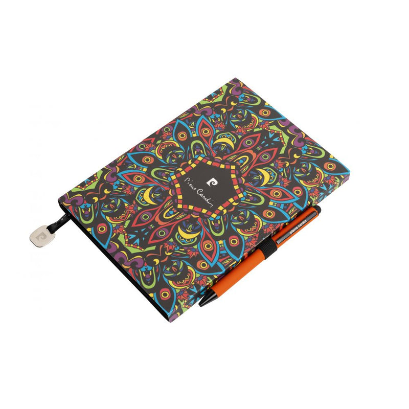 Dizajnerski set s A5 notesom i kemijskom olovkom Pierre Cardin Reporter