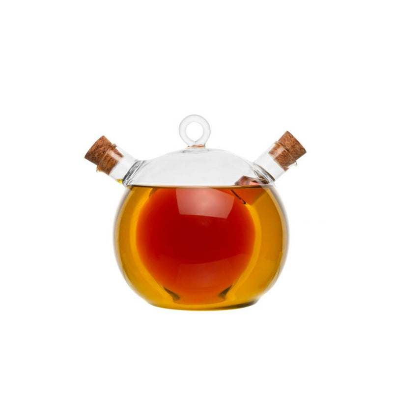 Promotivni dizajnerski set za ulje i ocat od borosilikatnog stakla