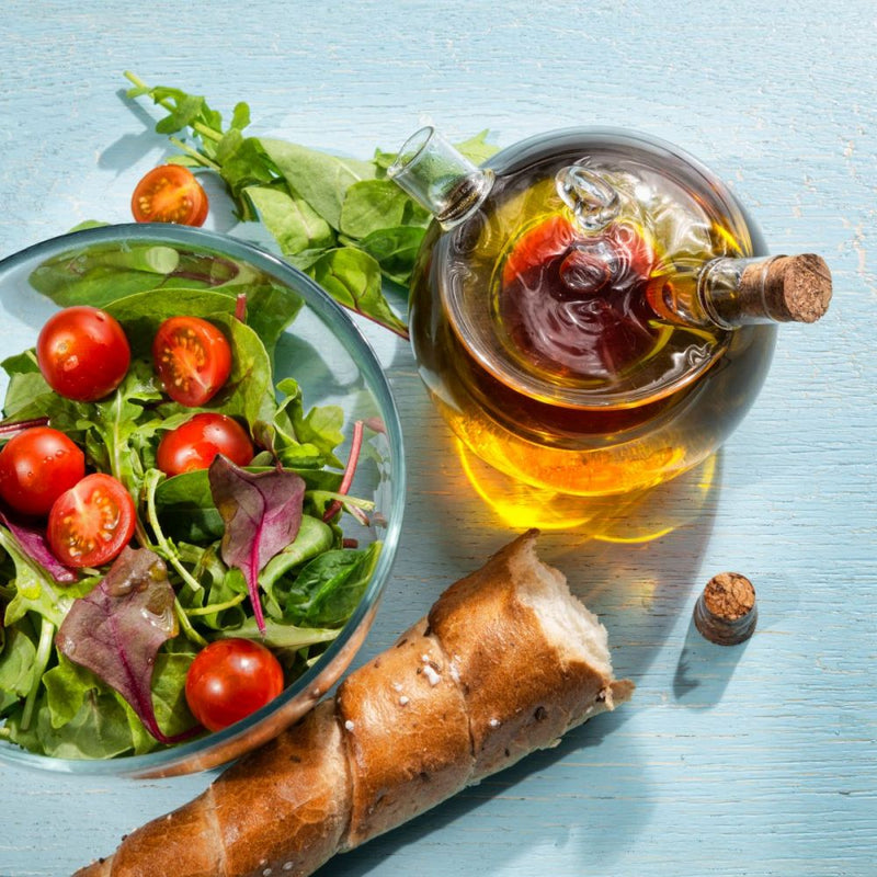 Promotivni dizajnerski set za ulje i ocat od borosilikatnog stakla