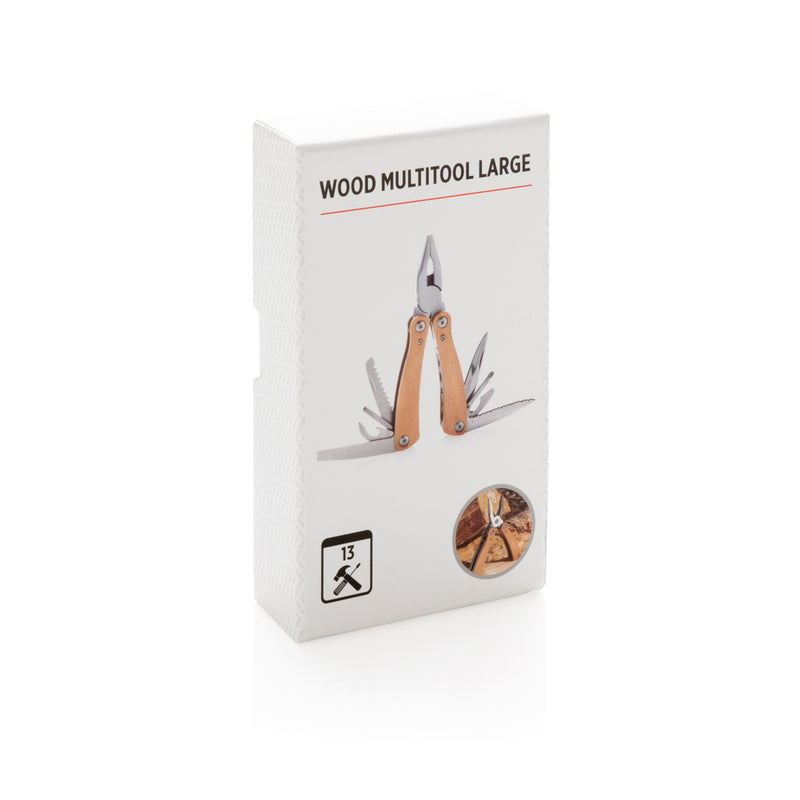 Izdržljiv i snažan multialat s 13 funkcija od drveta