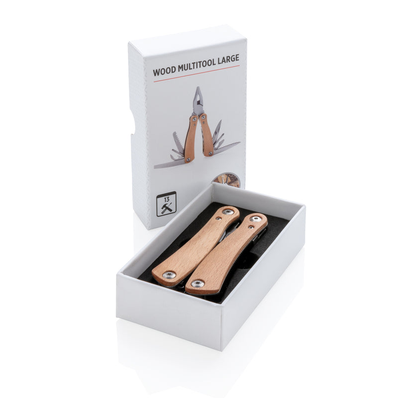 Izdržljiv i snažan multialat s 13 funkcija od drveta