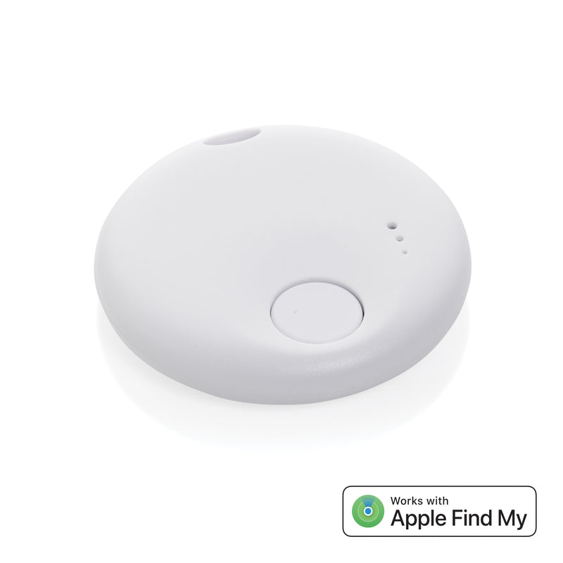 Promotivni Bluetooth lokator od recikliranog ABS-a, bijele boje | Poslovni pokloni | Promo pokloni