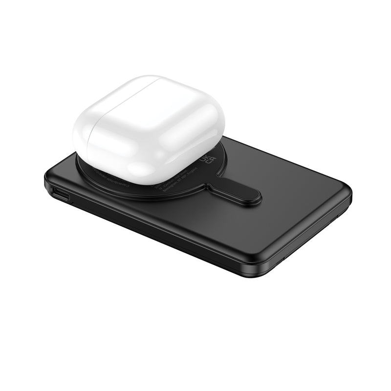 Višenamjenski powerbank 5000 mAh s brzim i bežičnim punjenjem